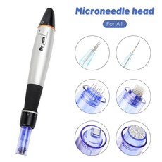 오토MTS MTS홈케어 더마펜 미용기기 가정용 10pcs 블루 Dr 펜 Ultima A1 바늘 카트리지 전문 Microneedle Derma 교체 Microneedling 팁, 6.F3pin10pcs
