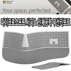 자체브랜드 마이크로소프트 서피스 인체공학 무선키보드 Microsoft Surface Ergonomic Keyboard - 미국직배송