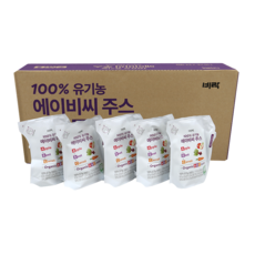 비락 100% 유기농 ABC주스 110ml 48개입