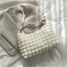 지안글로비스 링클 폼폼 숄더백