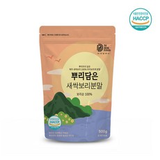 haccp 뿌리담은 새싹보리 분말 500g 제주 무농약 원료, 1봉