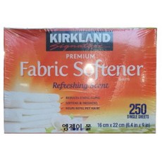 커클랜드시그네쳐종이형섬유유연제250매