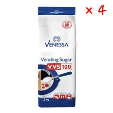 바네사 VVS 100 벤딩 슈가, 4개, 1.5kg