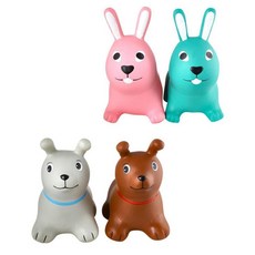 유아 균형감각 신체발달 점핑볼 야외 실외 운동 거실 5살 조카선물 키즈카페 학습, 점핑퍼피브라운, 점핑퍼피브라운