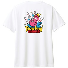 스트라이크 볼링매니아 볼링티셔츠 운동복 기능성 티셔츠