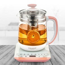 크루거 전기 무선 티포트 더글라스 보온포트 KRK-1820T 1.8L 온도조절 커피포트 주전자, 상세페이지 참조