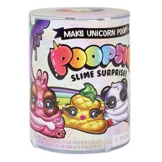 풉시 푸이 무지개 똥 슬라임 가방 푸이뷔통 Poopsie 버라이어티 슬라임 귀여운 매직 튜브 유니콘 쉐이크, 12cm Shake DIY 파우더 + 귀여운 스툴