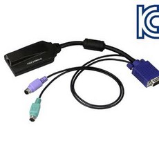 KRB610342스위치 NETmate CAT5 Dongle KVM PS/2, 단일옵션