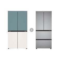 오브제컬렉션 [LG전자 공식인증점]LG 디오스 냉장고+김치냉장고 세트 T873MTE012+Z408MPSF23