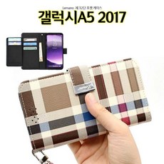 lmn 체크2단 갤럭시A5 2017 케이스 A520 카드포캣