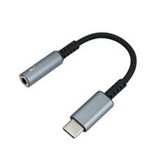 이어폰젠더 오디오젠더 AUX C타입 3.5mm dae*0758Dh, 본상품선택, 1개