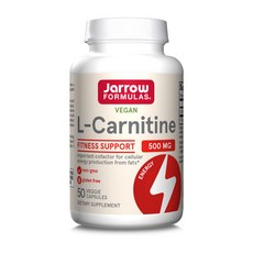 자로우 Carnitine 엘카르니틴 L카르니틴 500mg 50베지캡슐, 50정, 1개