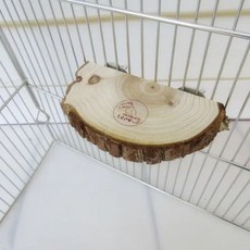 앵무새용품 앵무새 햄스터 애완 동물 보드 스테이션 폴 버드 퍼치 스프링보드 장난감 단단한 나무 새장 스탠드 바 랙, 1.6-8CM, 1개