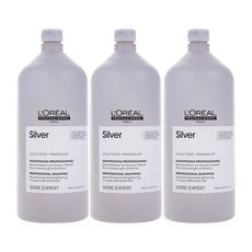 로레알 실버 애쉬 샴푸 1500ml 3개 (묶음) 보색샴푸, 1개