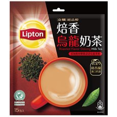 Lipton 立頓 絕品醇 焙香烏龍奶茶, 19g, 15包, 1袋
