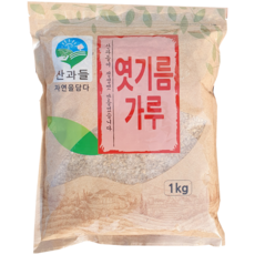 산과들 엿질금 엿기름가루 감주 식혜 질금가루 1kg