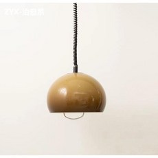 천장 조명 식탁조명 미드센추리 무드등 스페이스에이지 빈티지 글라스 스프링 카페 식탁등
