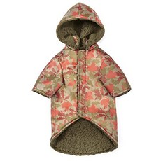 Zack & Zoey Elements ThermaPet 위장 열 코트-전기가 아닌 자체 체온을 사용하여 애완 동물을 따뜻하게, 단일옵션