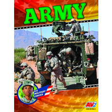 (영문도서) Army Paperback, Av2, English, 9781791141707