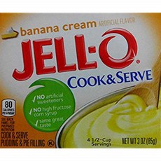 Jell-O Banana Cream Instant Cook & Serve Pudding (3 Pack), 1