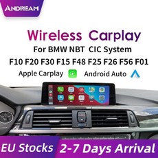 BMW 안드로이드 Andream 무선 CarPlay 안 드 로이드 자동 인터페이스 상자 BMW 3 7 시리즈 F30 F31 F34 F01, 02 스페인_01 For NBT