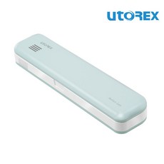 유토렉스 퍼펙트케어 충전식 휴대용 UV-C 건조 이중살균 칫솔살균기, PS2, 아쿠아블루