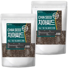 건강중심 파라과이 치아씨드 치아씨앗, 2개