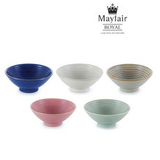 메이페어 웨이브면기17.0cm 국산도자기 MayFair, 샌드, 1개