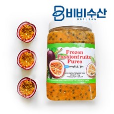 신정푸드 패션후르츠퓨레1kg, 2병, 1