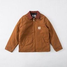 carhartt wip ogdetroit 헤비급 디트로이트 라펠 워크 재킷 패딩 코트