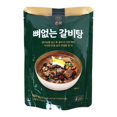 이영자 해화당 뼈없는 순살갈비탕 왕갈비탕, 6개, 900g