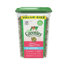  그리니즈 고양이 필라인 스낵 277g, 귀리 + 연어 + 치킨밀, 1개 