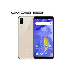 UMIDIGI A3 Updated Version Android 9 Pie Smartphone 언락 Dual 4G Volte 5.5 Incell 18 Full-Screen Display Triple Slots Face Unlock 3300mAh Batter, One Size, Gold