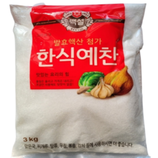 한식예찬(백설) 3kg, 1개