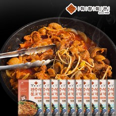 [취향회관] 국내산 한돈 전주식 불고기 밀키트, 10개, 200g