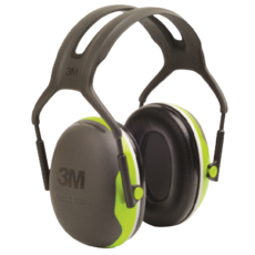 3M 귀덮개 방음 귀마개 X4A 청력 보호구 층간 소음차단 방지 수험생 헤드셋, 1개