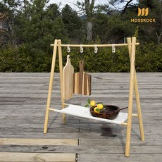 MOSSROCK 우드 인디언 행어 행거 감성 캠핑용품 코팅