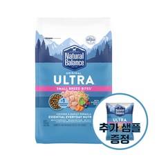 내추럴발란스 울트라 닭&보리 스몰바이트 2.4kg + 추가 사료, 1개 - 내츄럴발란스