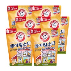 암앤해머 베이킹소다, 6개, 2.1kg