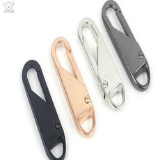 리치점빵 지퍼 교체 손잡이 1P 지퍼머리, 골드, 1개