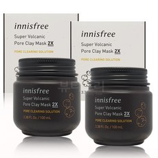 이니스프리 수퍼 화산송이 모공마스크 2X 100ml+100ml