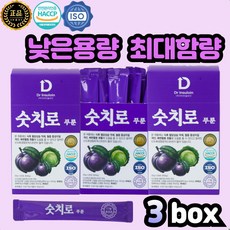 숫치로 푸룬즙 20ml X 90포 무설탕 무지방 양배추+푸룬 푸룬진액엑기스 물안들어간 푸룬스틱 HACCP인증, (20ml 30포 3박스)총90포, 3개