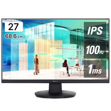 알파스캔 2723F100 IPS 100 시력보호 무결점 27인치 100Hz ips 듀얼 모니터