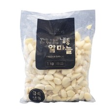 농우 빙채 냉동 알마늘 1kg, 1개
