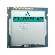 쿼드 코어 8 CPU 프로세서 Xeon E3-1265L v2 E3 1265Lv2 2.5 GHz 45W LGA 1155, 한개옵션0