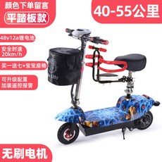 2인승전기차 전기이륜차 미니 전동 스쿠터 킥보드 쇼핑 35-45km, AI_24V