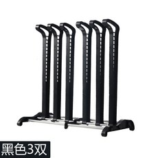 장화 부츠 지지대 수납 신발장 정리 보관 변형 방지 건조, 블랙 3켤레개