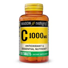 매이슨네츄럴스 비타민 C 1000mg 타블렛 무설탕, 1개, 100개