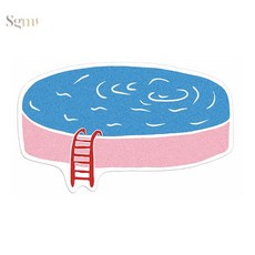 포인트러그 사계절 수영장 힙한 러그 카페트 발매트