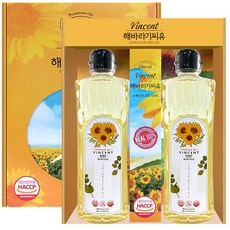스페인산 해바라기씨유 500ml 2p/식용유선물세트 단체선물 답례품, 1개